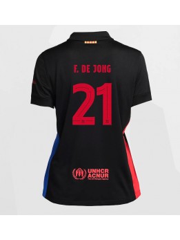 Barcelona Frenkie de Jong #21 Zenski Gostujuci Dres 2024-25 Kratak Rukavima